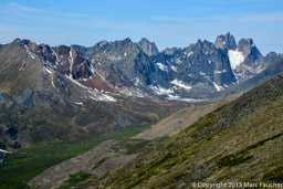 Tombstone Mountains and Grizzly Lake, Dempster Highway, Yukon