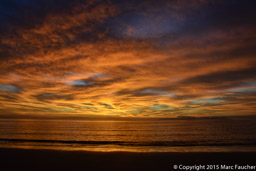 Sunrise over Magdalena Bay, Baja