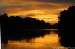 Sangha River Sunset