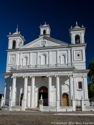 Santa Lucia Church built in 1853, Suchitoto