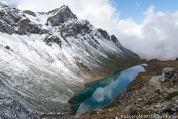 Large tarn below Keche La