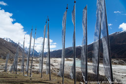 Chozo prayer flags