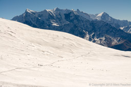 Dhampus Pass East View