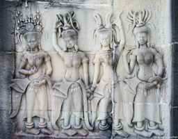 Angkor Wat bas relief