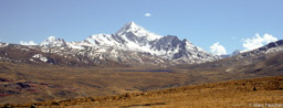 Huayni Potosi from altiplano