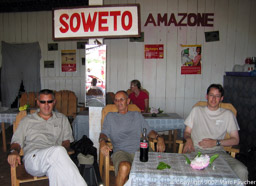 At the Soweto Bar, Ouesso, Congo