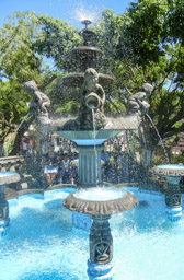 Fountain in Juayua Park