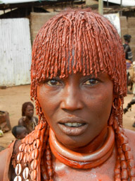 Hamer woman at Dimeka market
Ethiopia