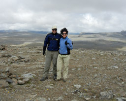 On top of Tullu Demtu, 4377m, Bale Mtns NP