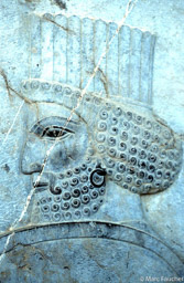 Bas relief at Persepolis