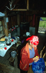 Plotina Camp kitchen