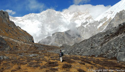 Kanchenjunga beyond Ramche
