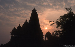 Sunset, Khajuraho 