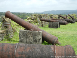 Canons at the San Lorenzo Fort
San Lorenzo National Park, Panama