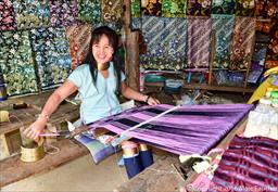 Karyn Woman Weaving