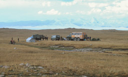 Camp near Song-Kol Lake, Kyrgyzstan