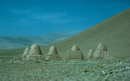 Mausoleums along the Karakorum Highway, China