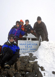 Margherita summit photo