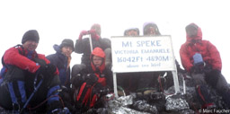 Summit Photo Mt Speke 